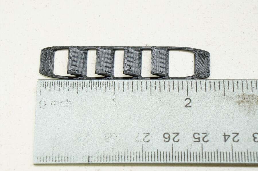 1/7 Scale Front Wheel Louvers for Arrma infraction