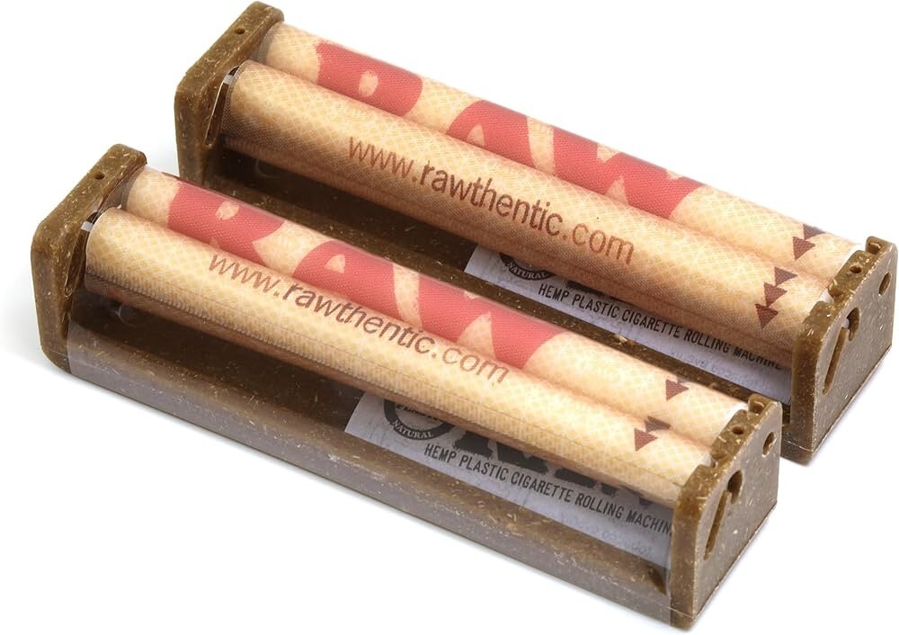 RAW Roller King Size Rolling Machine, Pack of 2 RAW Hand Rollers