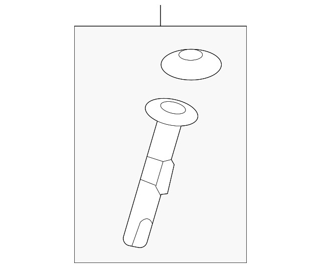 Genuine GM Headrest Guide 13559014