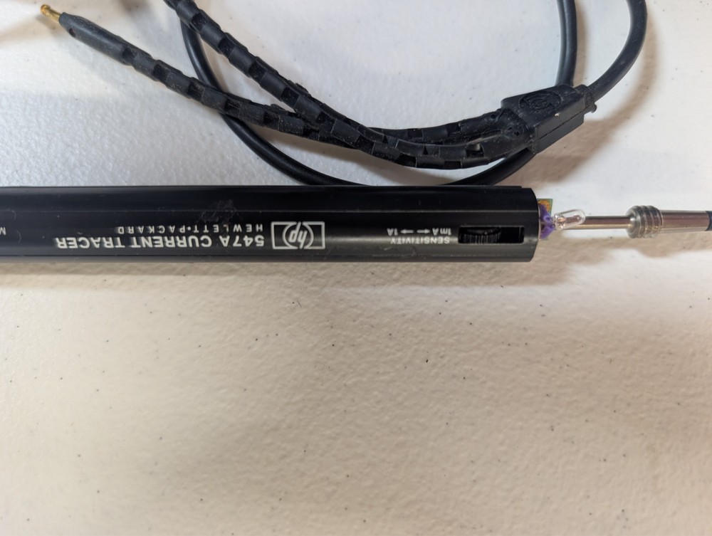 HP547A Current Tracer, Missing tip, untested