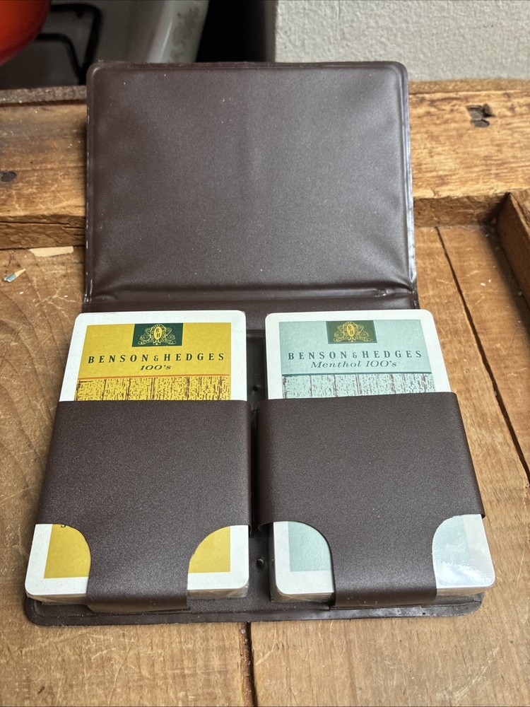 Vintage Benson & Hedges Double Deck Playing Cards SEALED