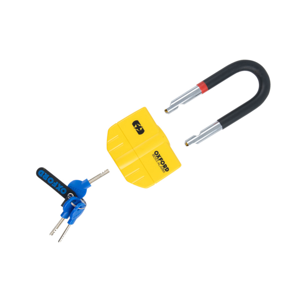 Oxford Boss Alarmed Disc Lock 14mm Shackle