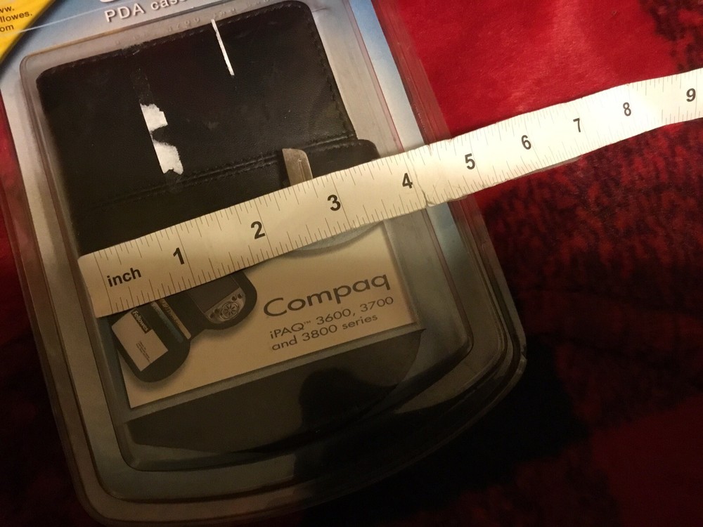 PDA Leather Case for Compaq iPAQ (Black) New