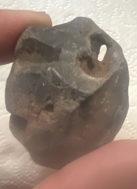 Natural hag stone -1.15oz.