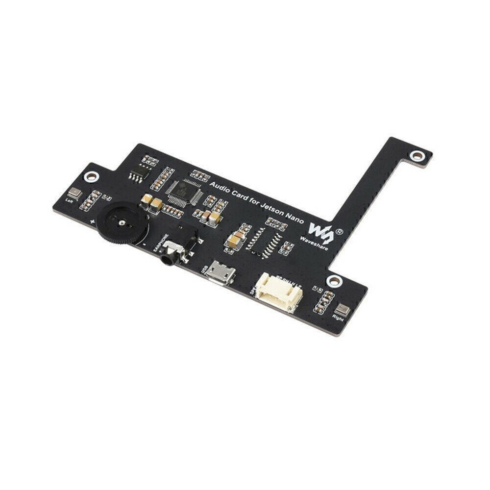 Waveshare Audio Codec Module for Jetson Nano USB Audio Codec Driver-Free Sou KI