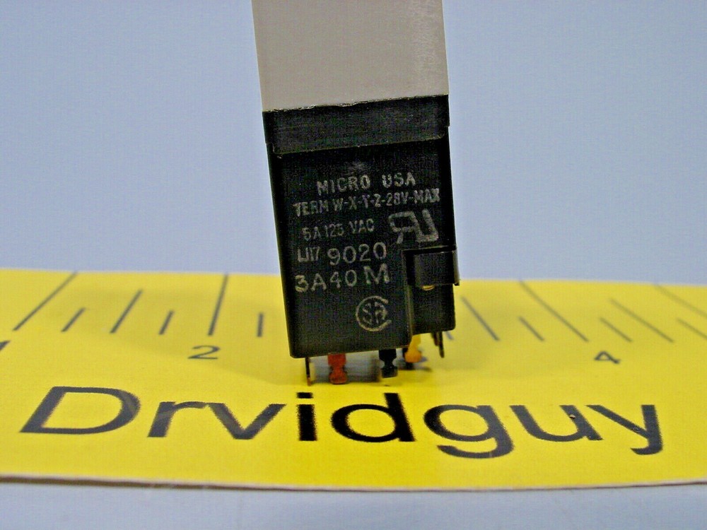 *Micro Switch 3A40M 9021 Console Switch Term W-X-Y-S-28V-MAX