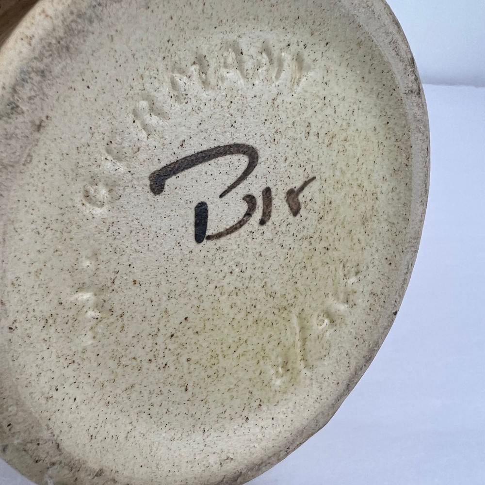 West Germany Studio Pottery Hand-painted and Signed Mug