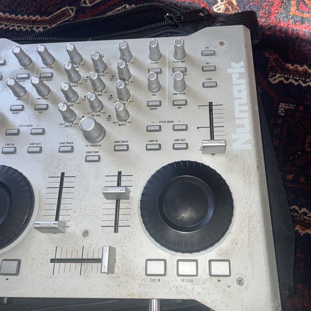 Numark Omni Control Professional DJ Controller Audio I/O & USB Untested Parts