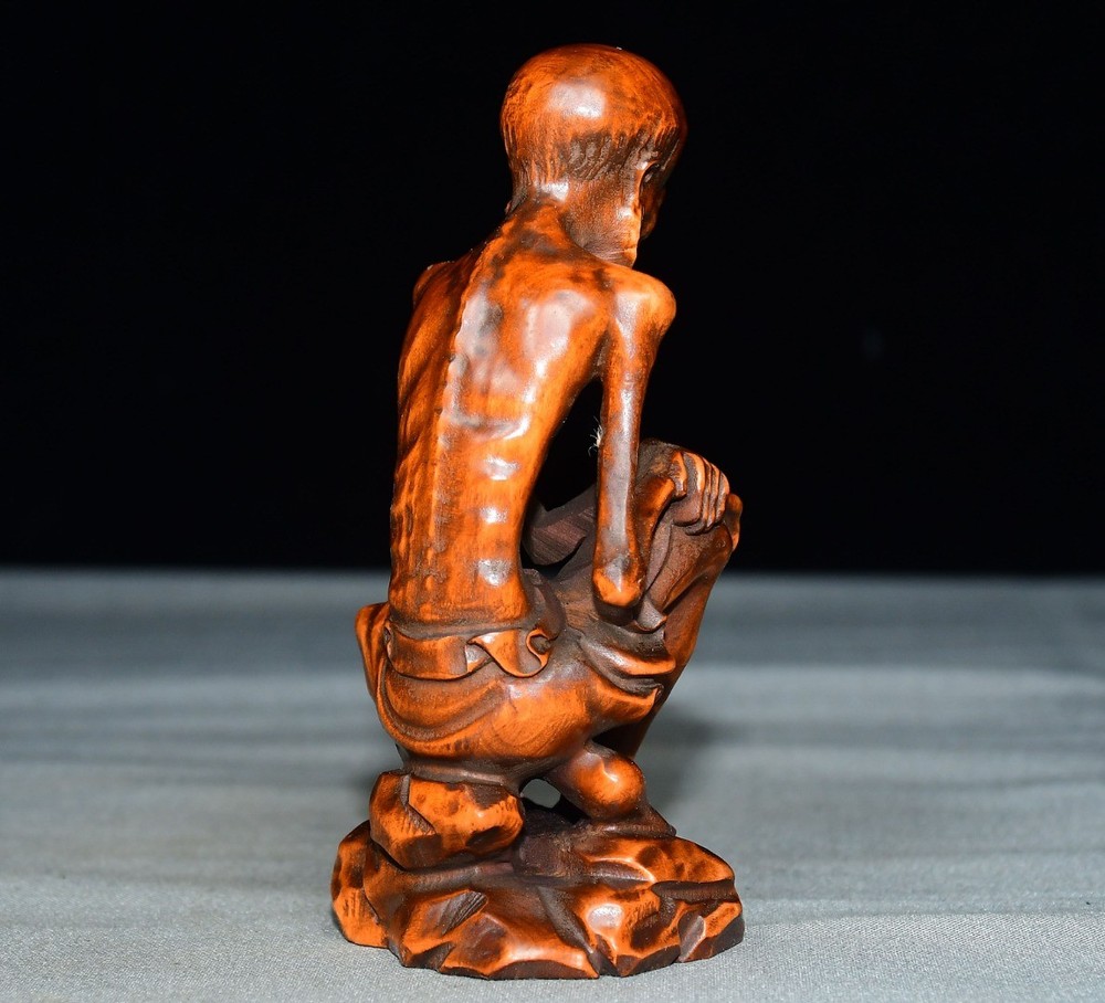 Boutique small leaved boxwood thin bone Arhat decorations