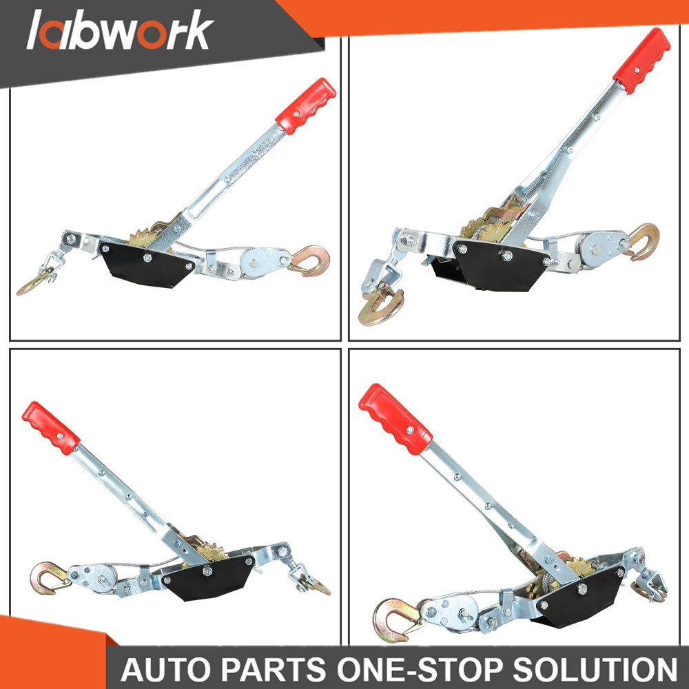 Labwork Cable Puller 2-Ton Dual Gear Power Puller High Quality Hand Power