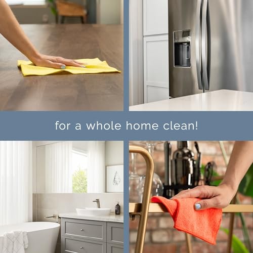 Microfiber Cleaning Cloth, Bulk Towels for Home, Reusable Microfiber 200 Pack