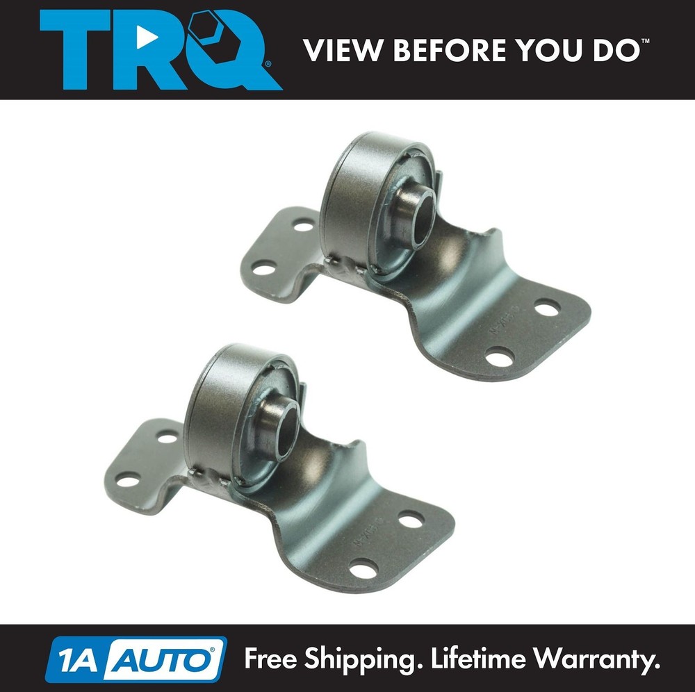 TRQ Front Torsion Bar Mounting Support Pair for Chevy Truck 4WD