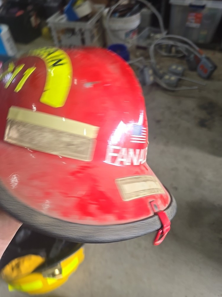Retired Fire Fighter Helmet