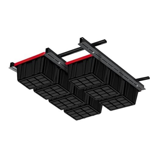 Overhead Garage Storage Racks, Adjustable Garage Ceiling Storage Rack, Heavy