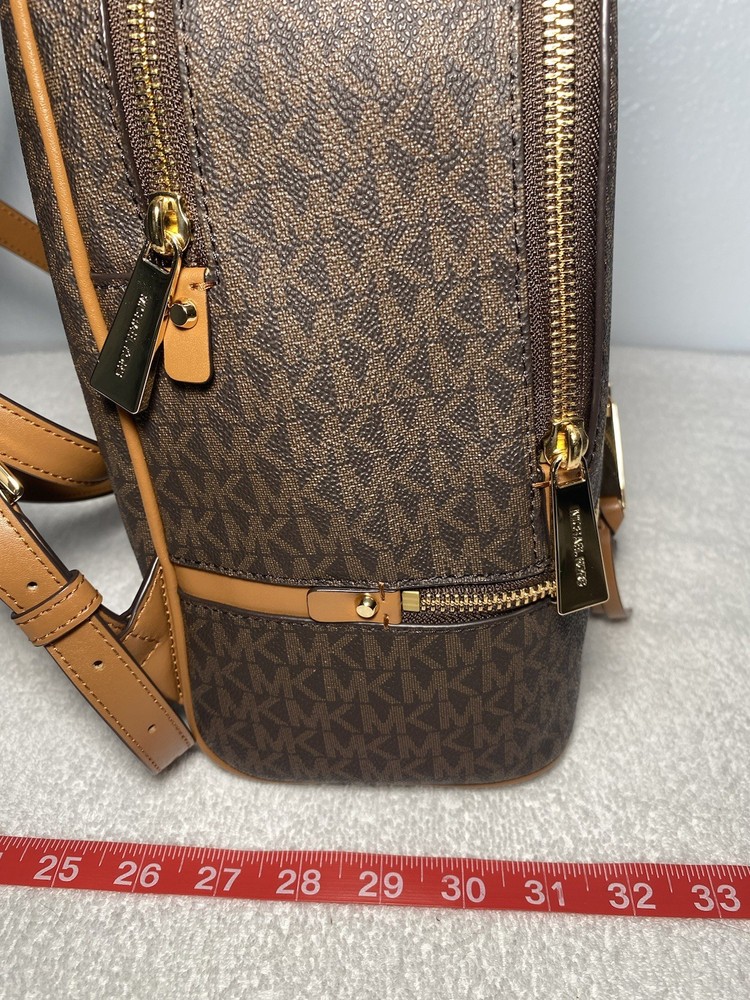 NWT Michael Kors Rhea Backpack- Medium Size- Brown