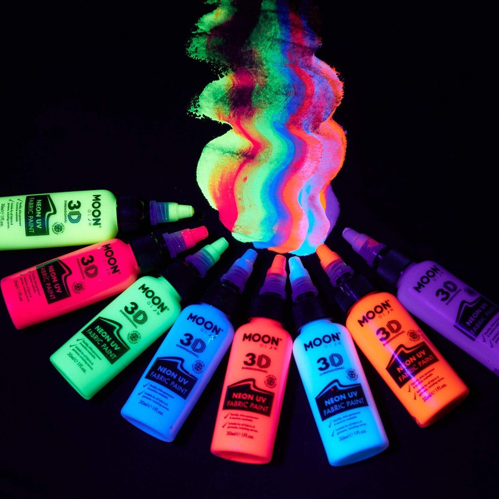 UV Reactive Fabric Paint