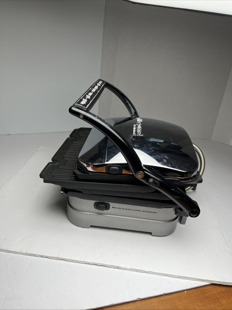 Cuisinart Gourmet Griddler GRID-8NPC - Griddle & Grill Plates - TESTED & WORKS