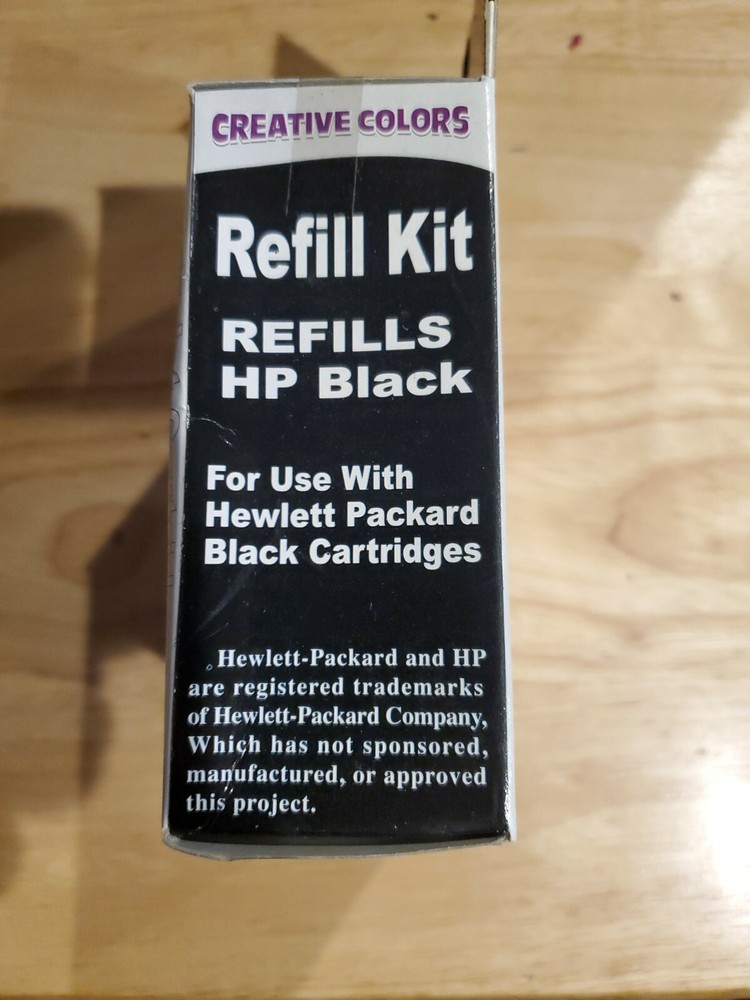Creative Colors Refill Kit Black