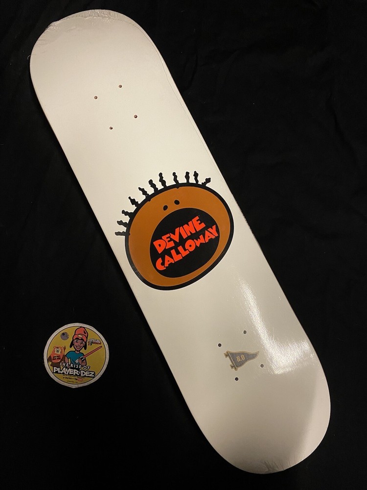 RARE All That Devine Calloway Nickelodeon Primitive Skateboard Deck In Shrink