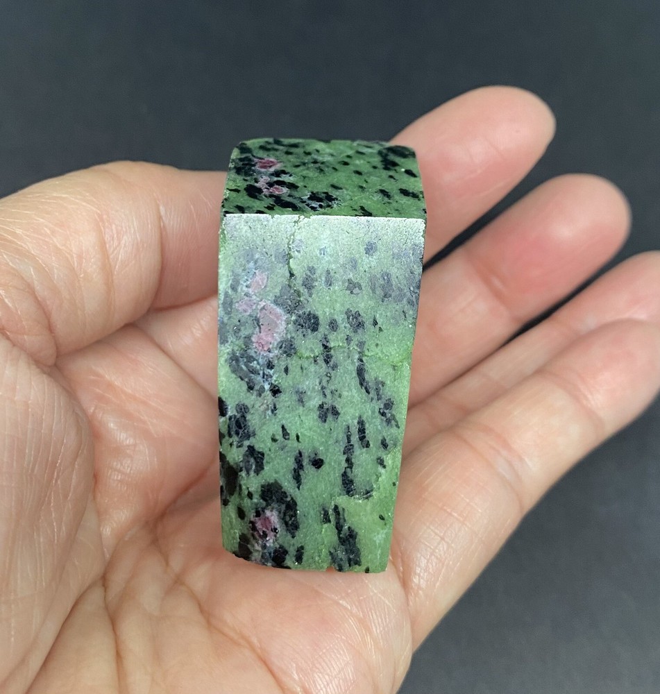 Ruby In Zoisite Genuine Polished Stone From Africa 115g