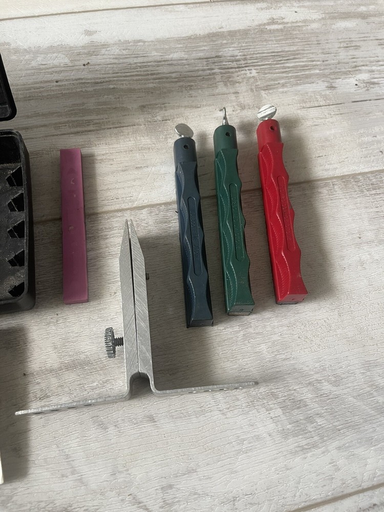 lansky sharpening system Made In USA Preowned See Pics