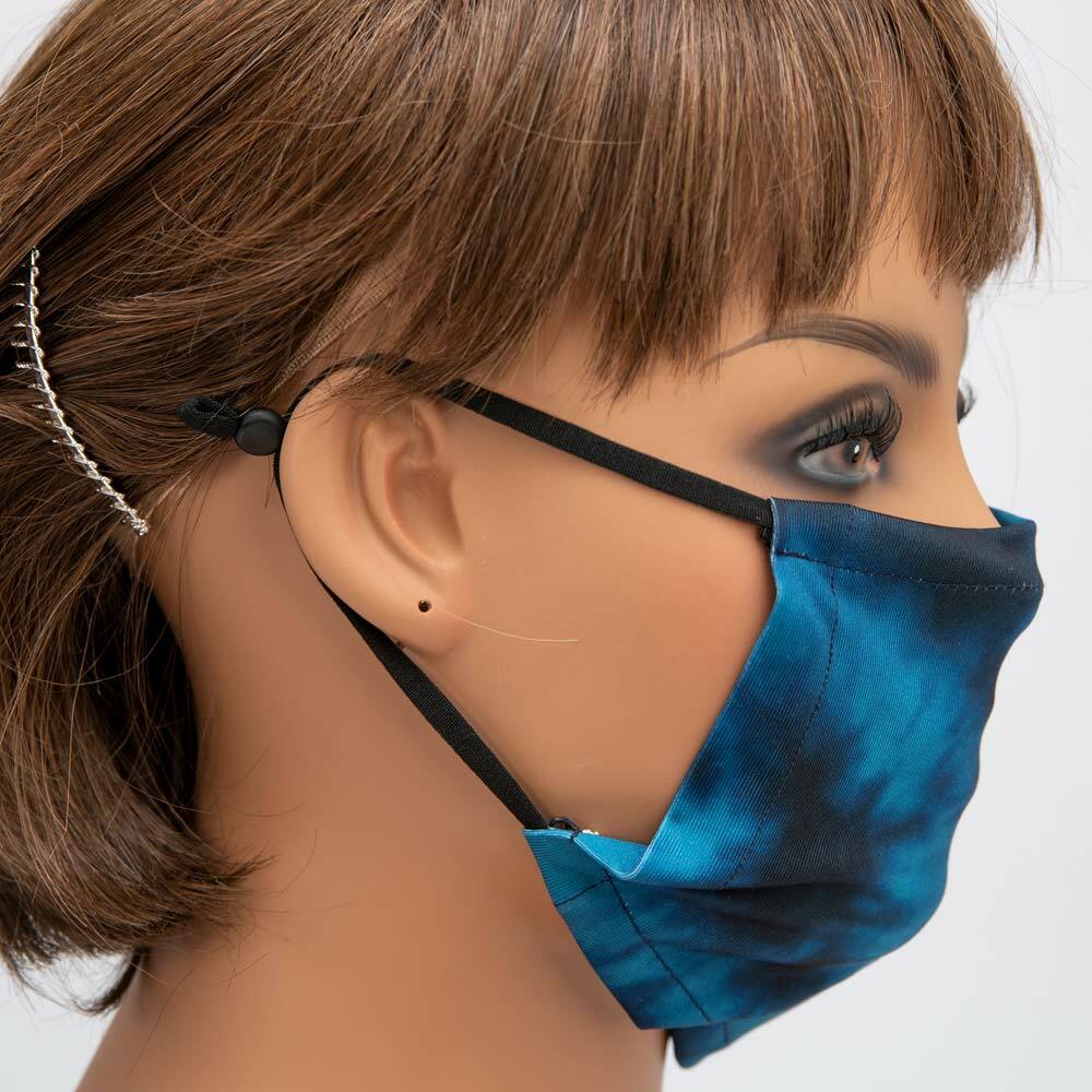 Fablastic 5mm Flat Spandex Cord 43950 12 Stretch Adjustable Ready to Attach Mask