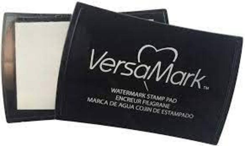 Versamark Watermark Embossing Bundle - Versamark Clear Ink Pad with Reinker and