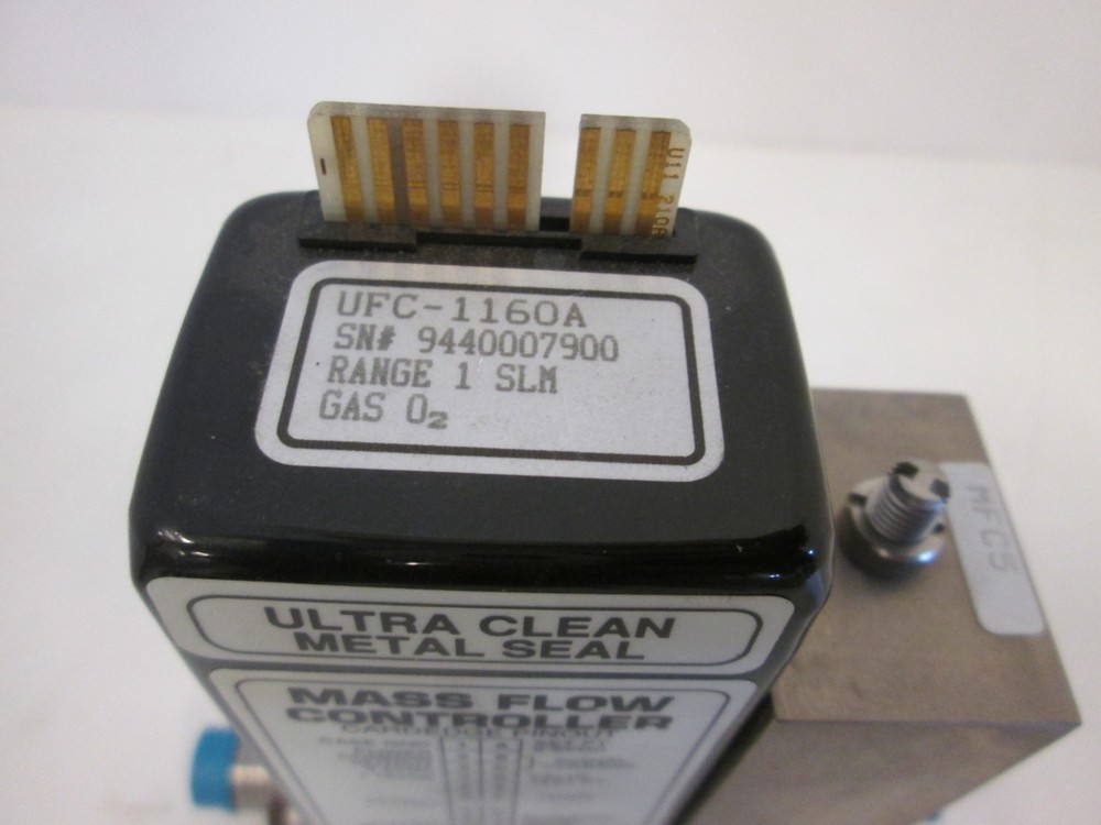 Unit Instruments, UFC-1160A, Mass Flow Controller, 1 SLM, O2, Used