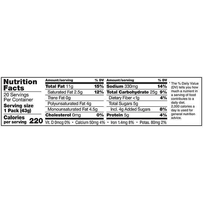 Lance Toastchee Peanut Butter Crackers (1.52 Oz., 40 Ct.)