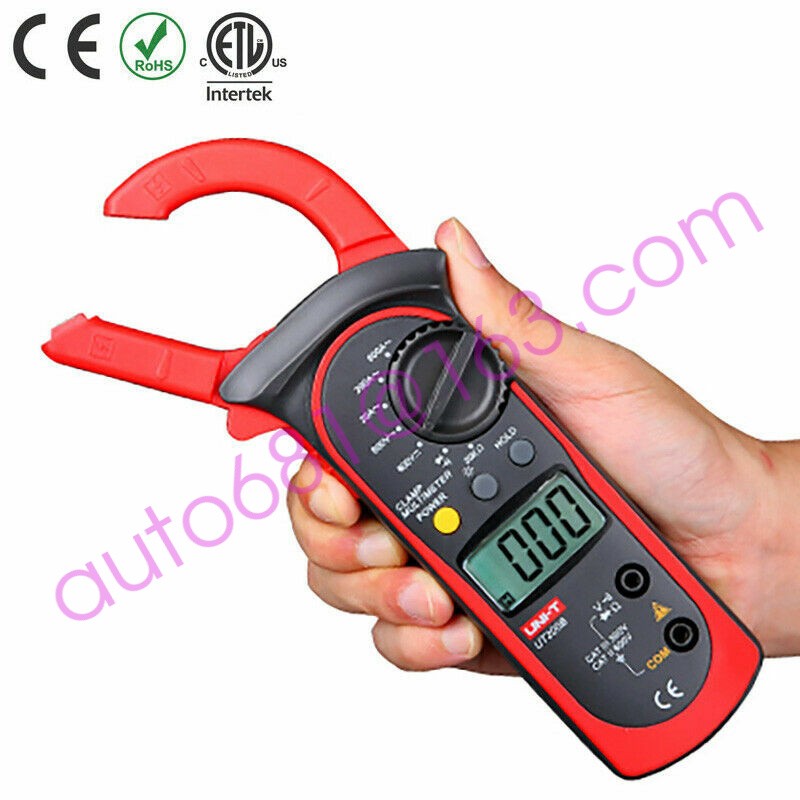 UNI-T UT200B Digital Clamp Meter AC Current Resistance Backlight AC/DC Voltag
