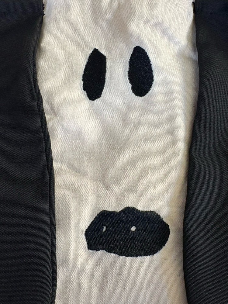 Peanuts Snoopy Embroidered Cotton Backpack