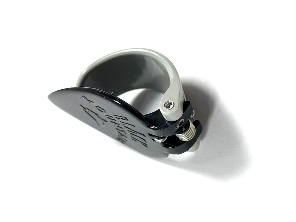 Black Mountain Thumb Pick - Two Picks - Spring Fit Medium Thumb Flat Pick Combo