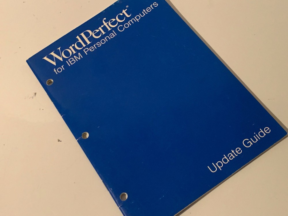 WORD FOR WINDOWS 2 WORDPERFECT UPDATE GUIDE 2 BOOKS