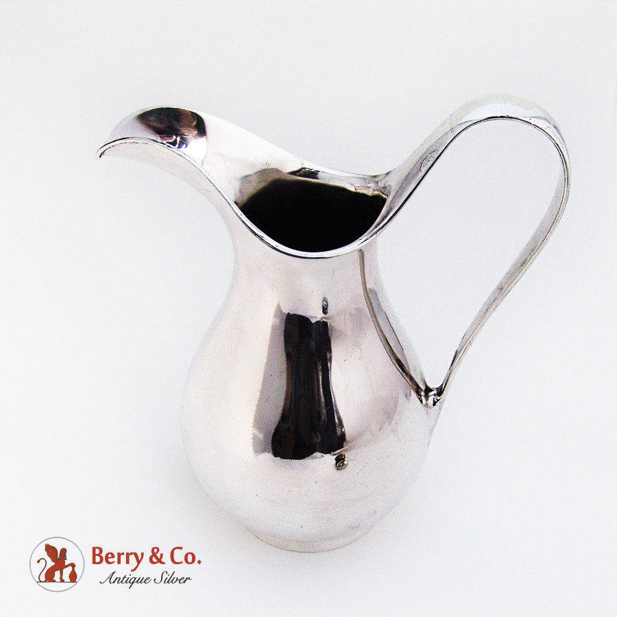 Danish Modern Pitcher Sterling Silver Michelsen 1928