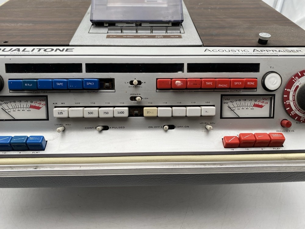 Qualitone Acoustic Appraiser Audiometer