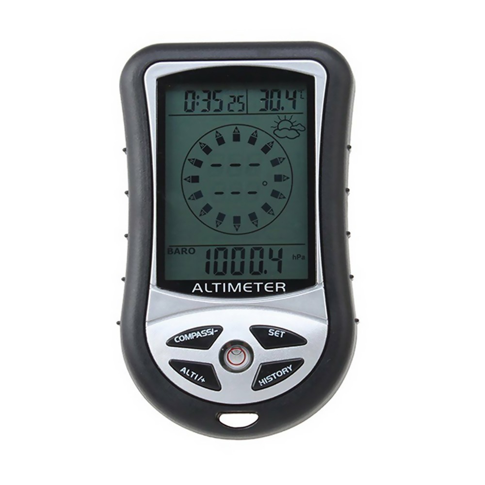 Multifunction Altimeter Digital Compass Clock Barometer Thermometer Calendar