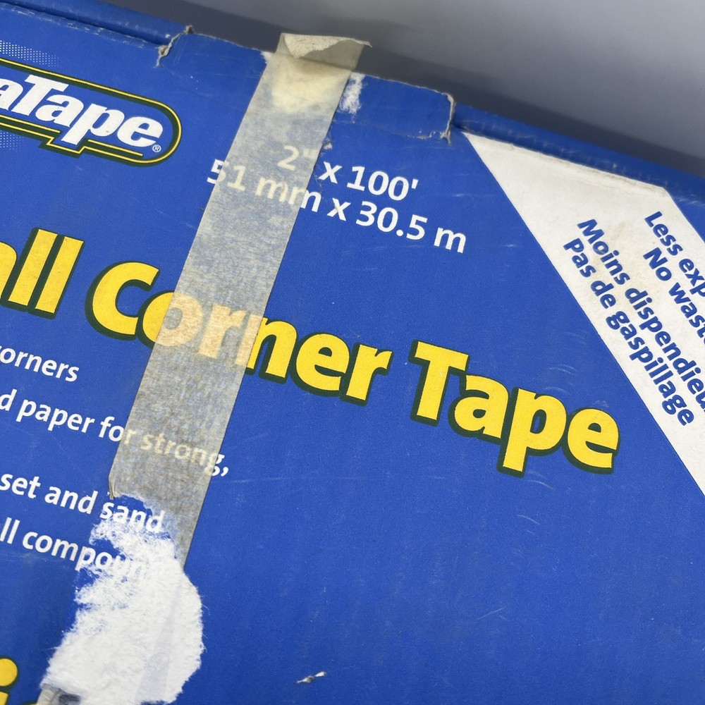 Drywall Corner Tape 2”x100’ Open Box