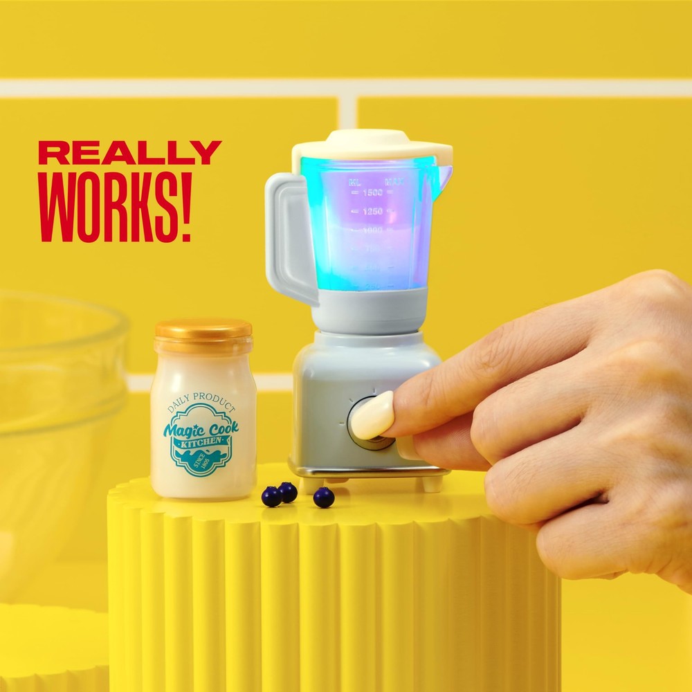 Mini Brands Really Works Magic Cook Kitchen Capsule Series Miniature, 2 Pack