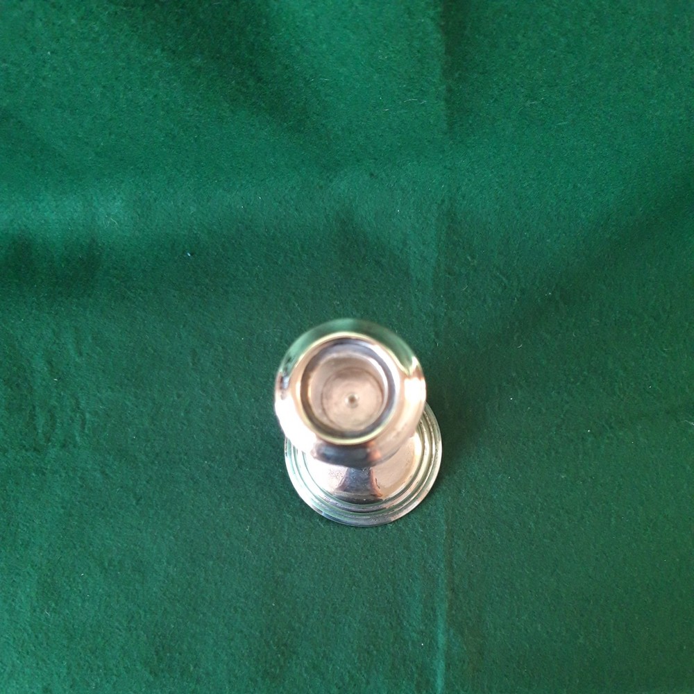 Antique Silver Plated EPNS Candlestick 8" tall