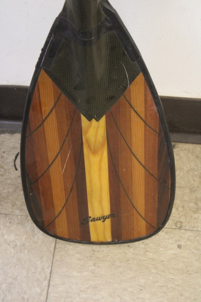 82" Sawyer Carbon & Wood Light weight Paddle
