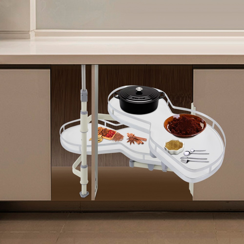 Right Blind Corner Kitchen Cabinet Organizer Pull Out Organizer Each Load 15kg