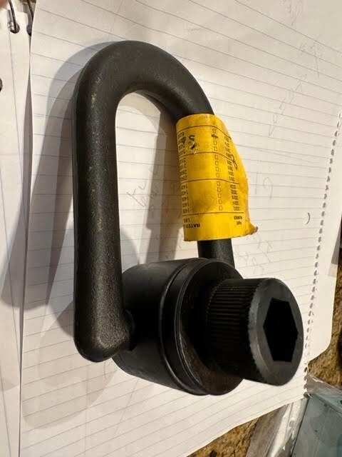 American Drill bushing swivel lifting ring # 33714