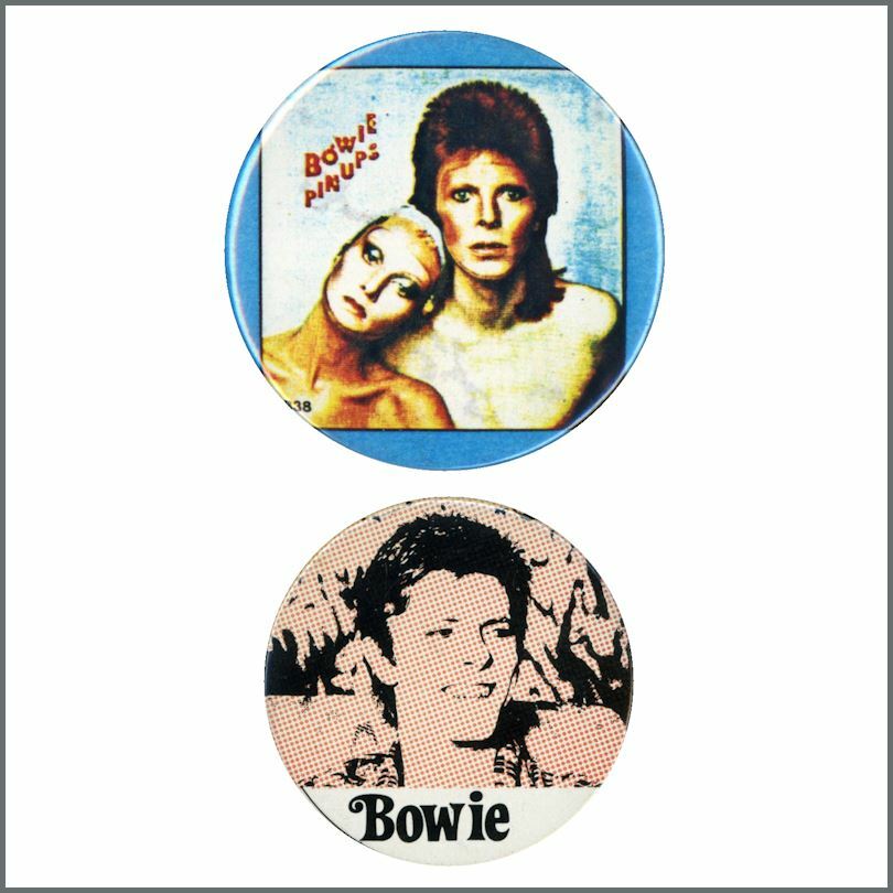 David Bowie Pin Badges