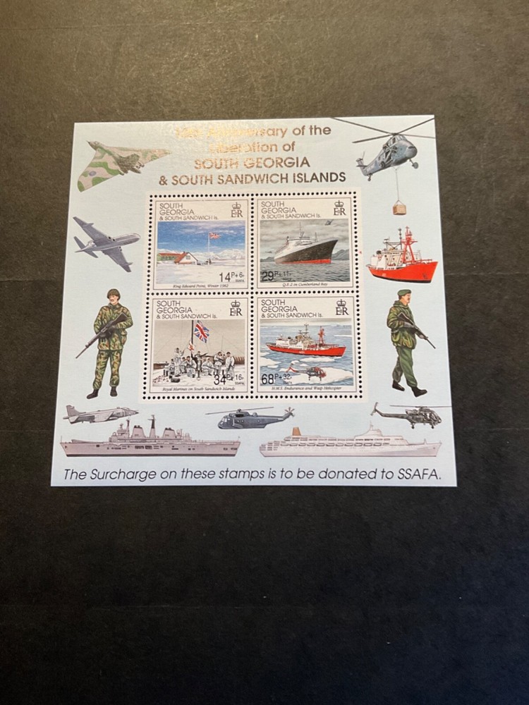 Stamps South Georgia Scott #B4a never hinged