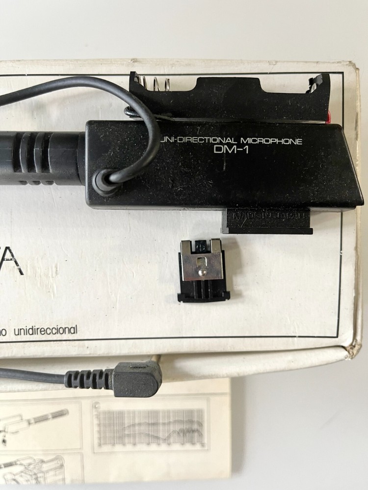 Minolta DM-1 Unidirectional Microphone Unused