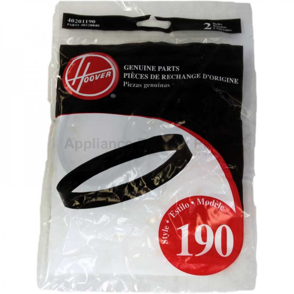 Vacuum Cleaner Part # H-40201190 - Belt, Flat, 2pk