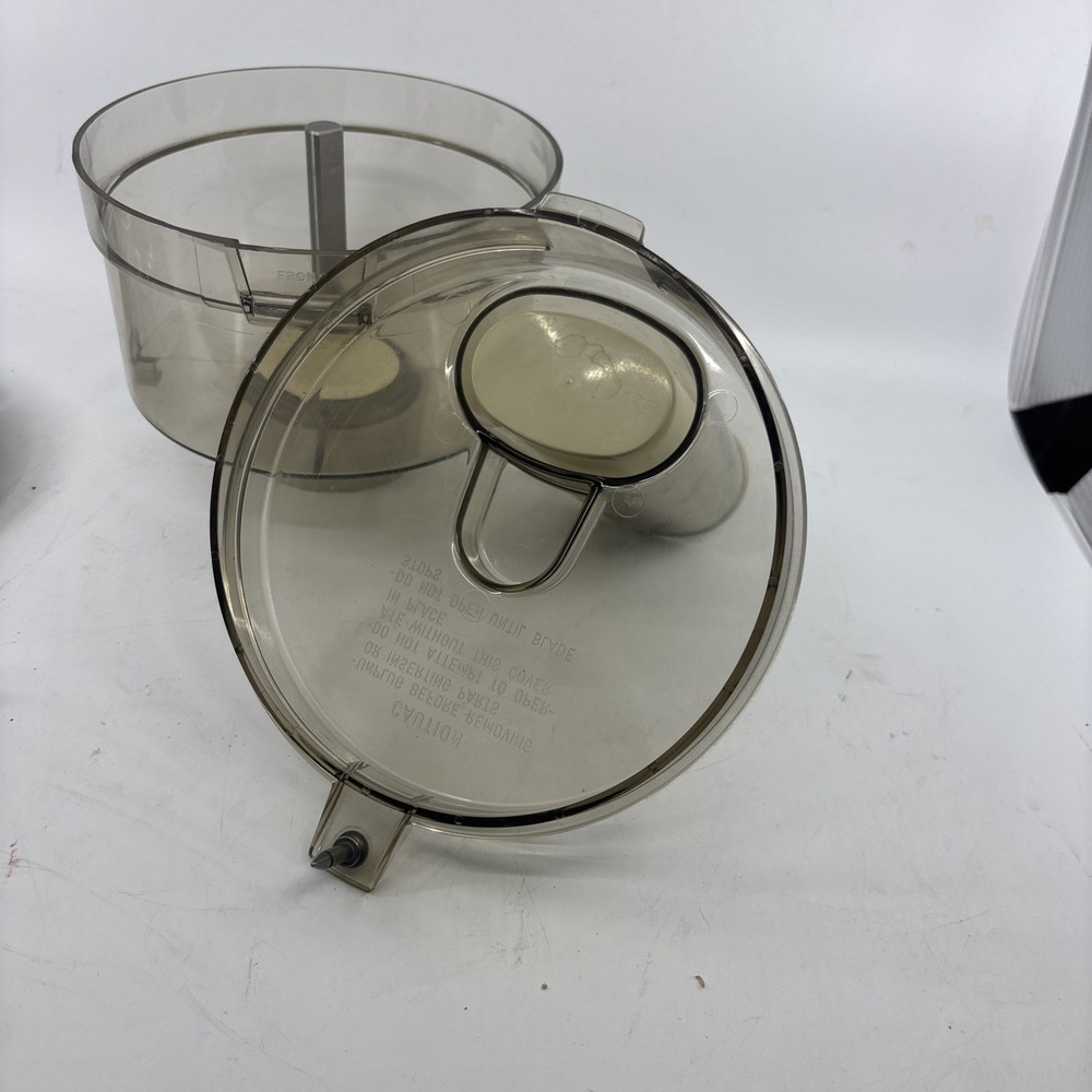 General Electric Food Processor Replacement Work Bowl Assembly With Lid & Pusher