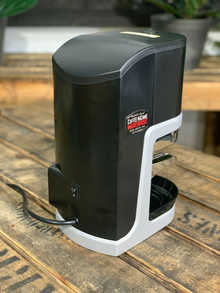 AUTO PRESS AUTOMATIC BRAND NEW BLACK ESPRESSO COFFEE TAMPER TAMPING MACHINE