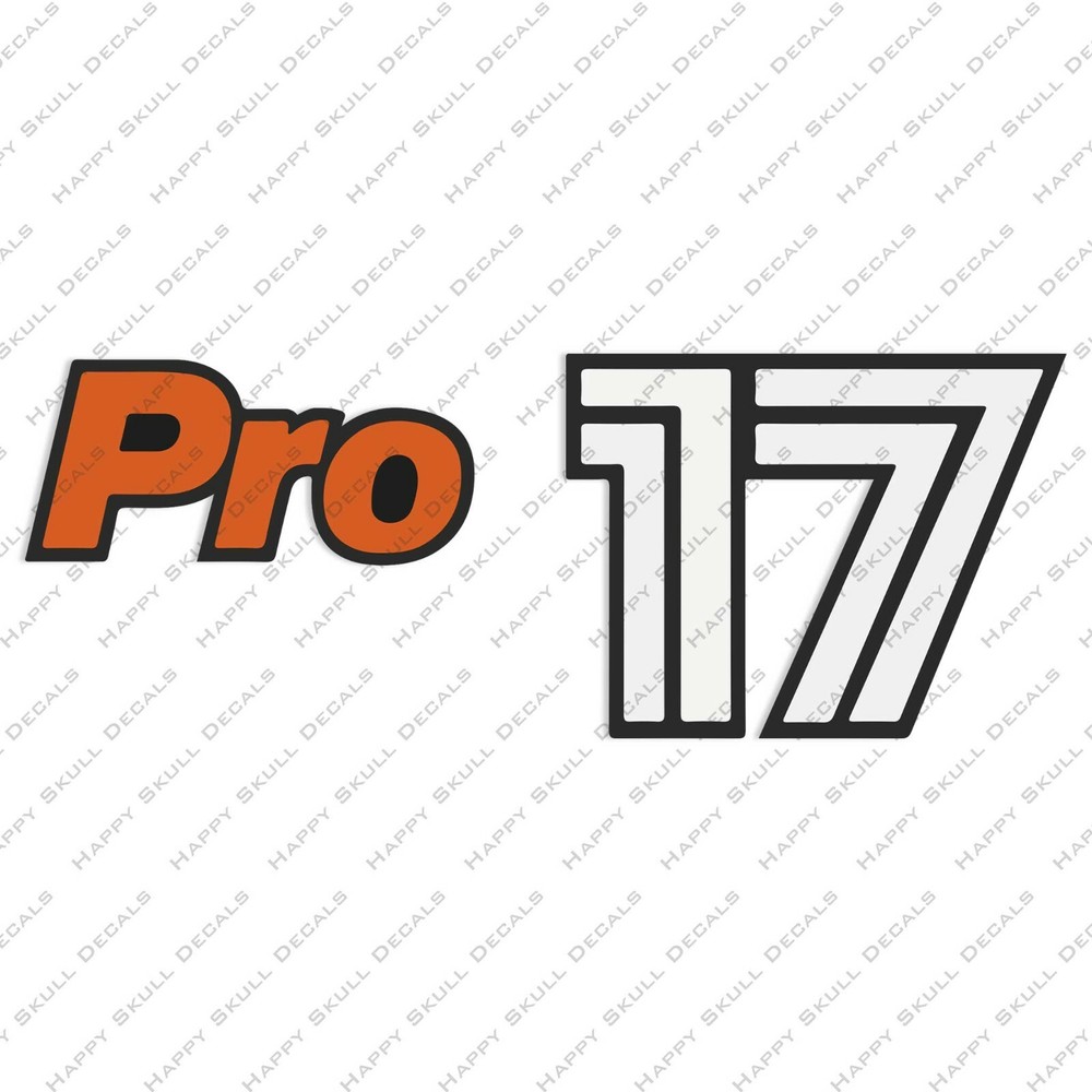 BASS TRACKER PRO 17 DECAL