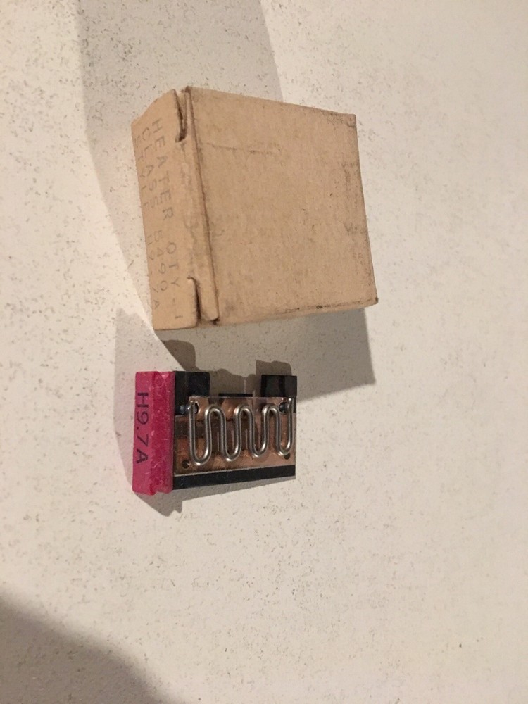 H9.7 class 5490 overload Protection heater